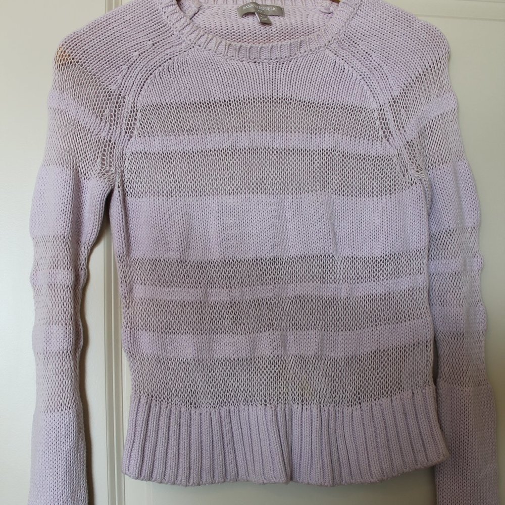 Banana Republic Purple Sweater